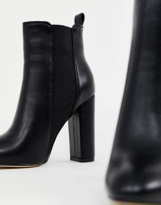 block heel ankle boots