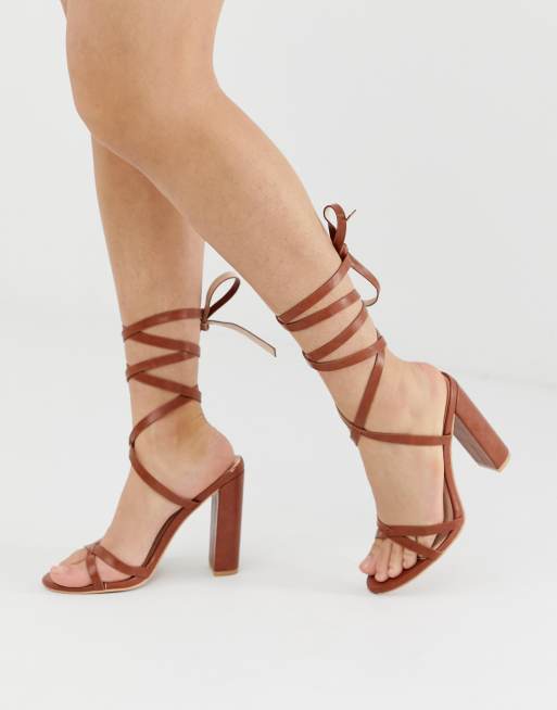 Tan 2024 tie heels