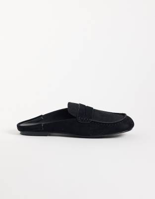 Simmi Shoes Simmi London Kaiya Loafer Mules In Black