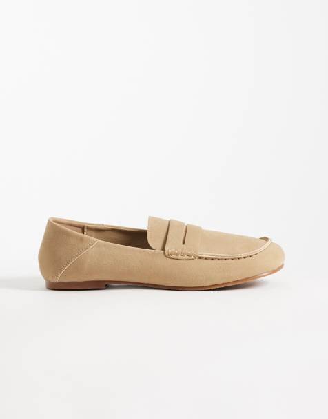 Simmi London - Kevy - Mocassini in camoscio sintetico beige - view 1