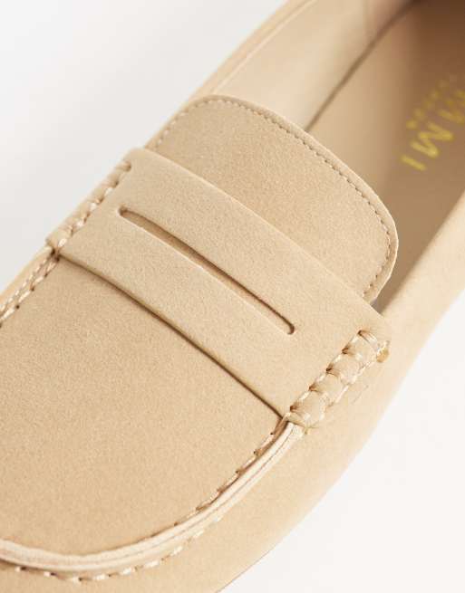 Simmi London - Kevy - Mocassini in camoscio sintetico beige, 4 di 4