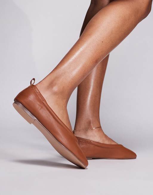 Simmi London - Leesa - Ballerine basse color cuoio, 4 di 4