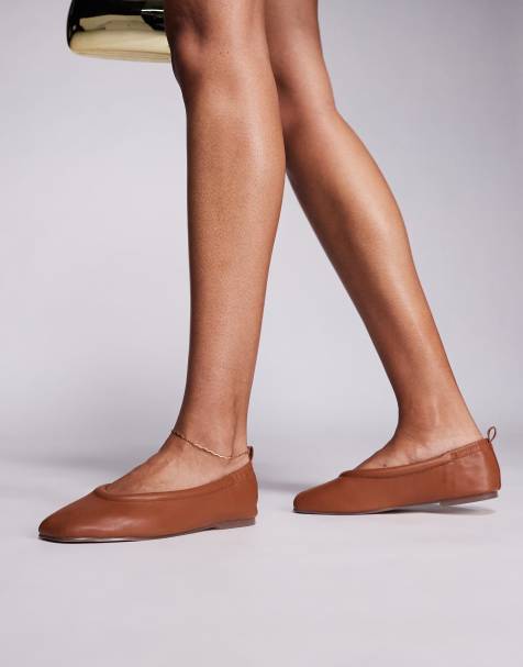 Simmi London - Leesa - Ballerines larges - Fauve - view 1