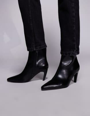 SIMMI London - Lorenzo - Bottines à talons mi-hauts - Noir 41