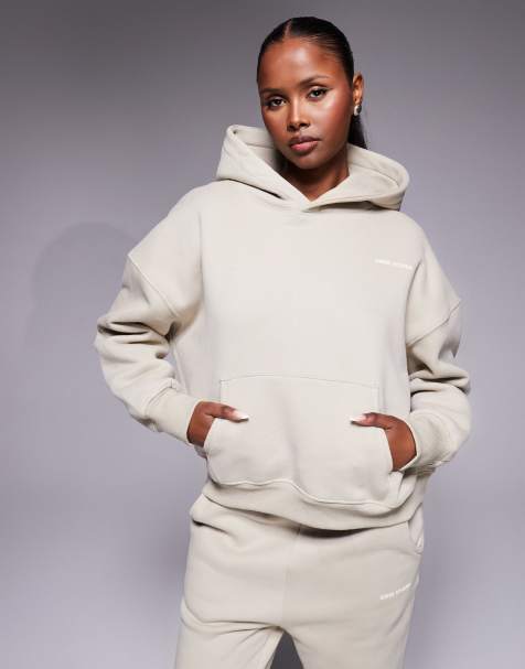 Simmi London Maeve essentials hoodie in cashew - view 1