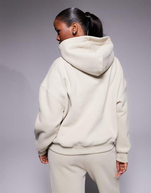 Simmi London Maeve essentials hoodie in cashew, 3 of 4