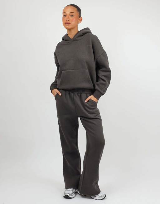 Simmi London Maeve essentials hoodie in dark grey, 2 of 4
