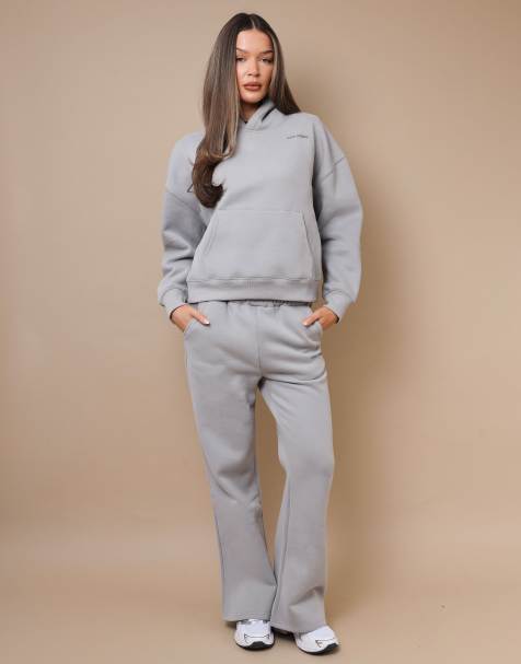 Simmi London Maeve essentials hoodie in light grey - view 1