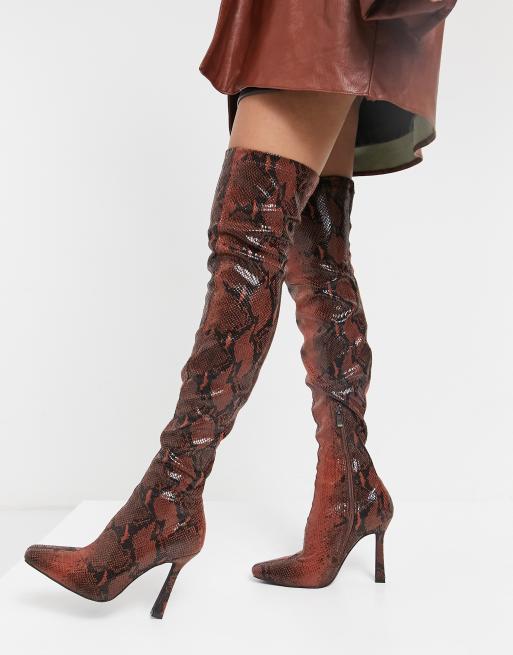 Simmi on sale snakeskin boots