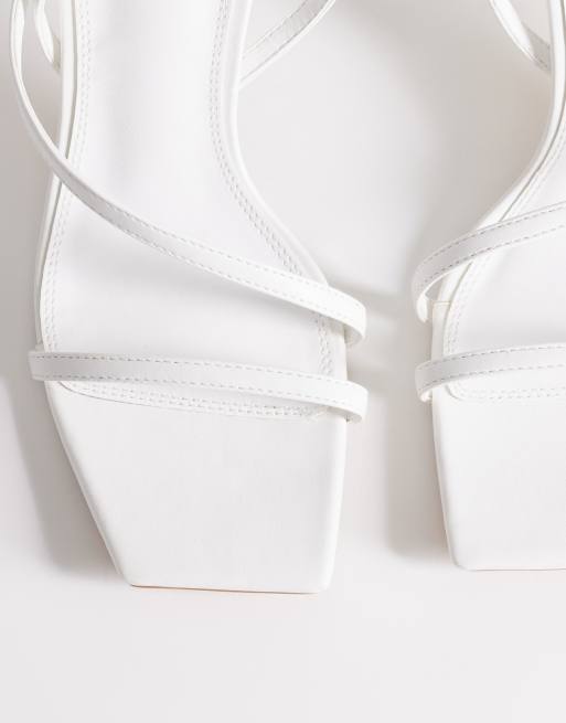 Simmi London - Natasha - Sandales à talon et brides - Blanc, 2 de 4