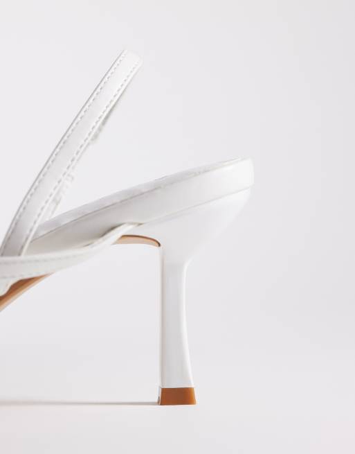 Simmi London - Natasha - Sandales à talon et brides - Blanc, 3 de 4