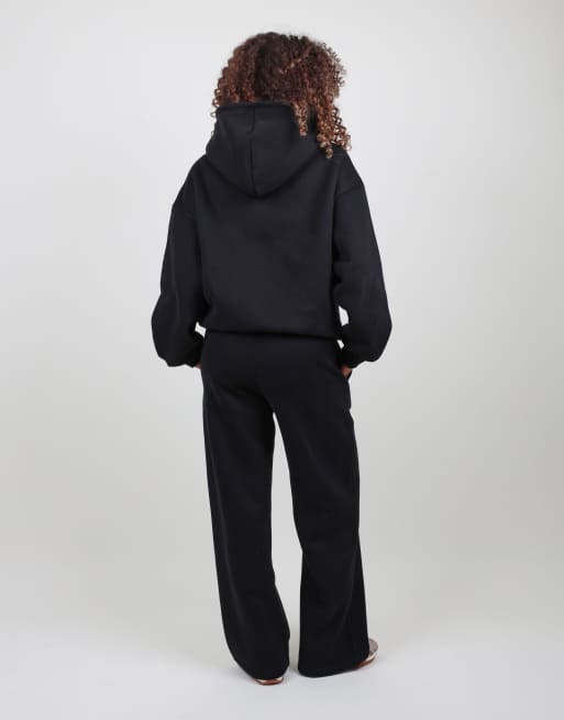 Simmi London Oversized hoodie in black, 3 of 3