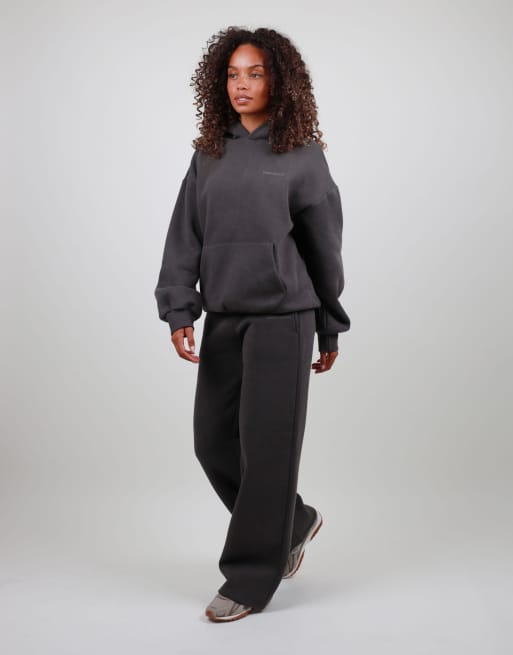 Simmi London Oversized hoodie in grey, 3 of 4