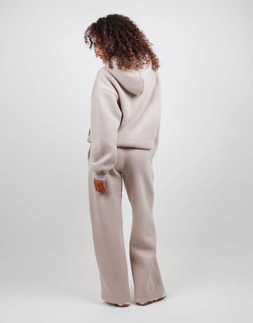 Simmi London Oversized hoodie in stone, 4 of 4