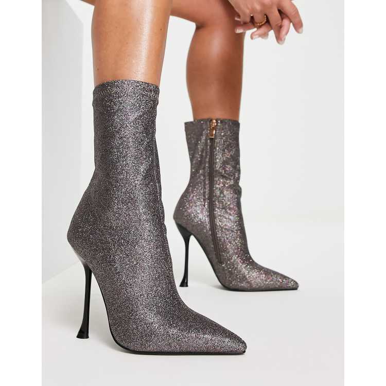 Sparkly ankle sale boots