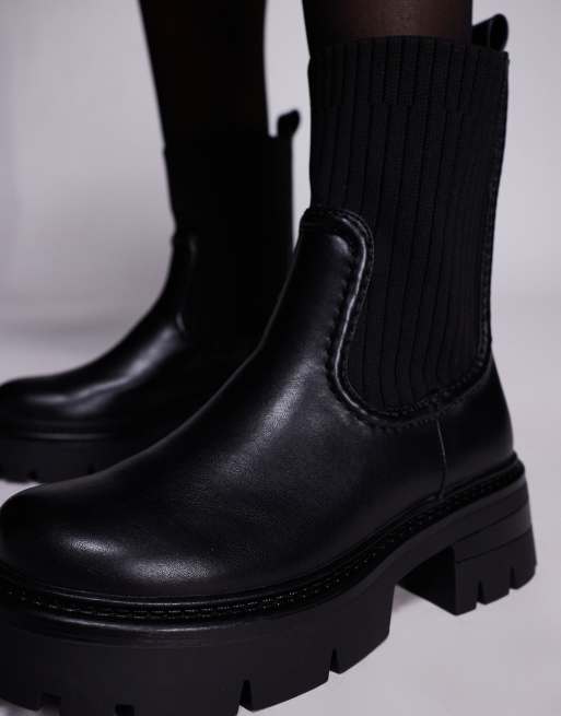 SIMMI London - Paulie - Bottines à semelle chunky - Noir, 2 de 4