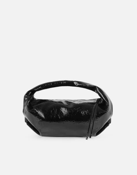 Simmi London Portia soft sculpt handbag in black - view 1