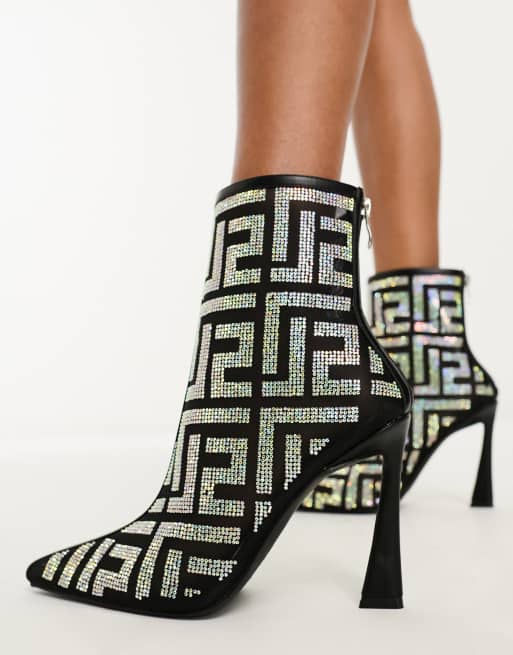 Fendi mesh boots sale