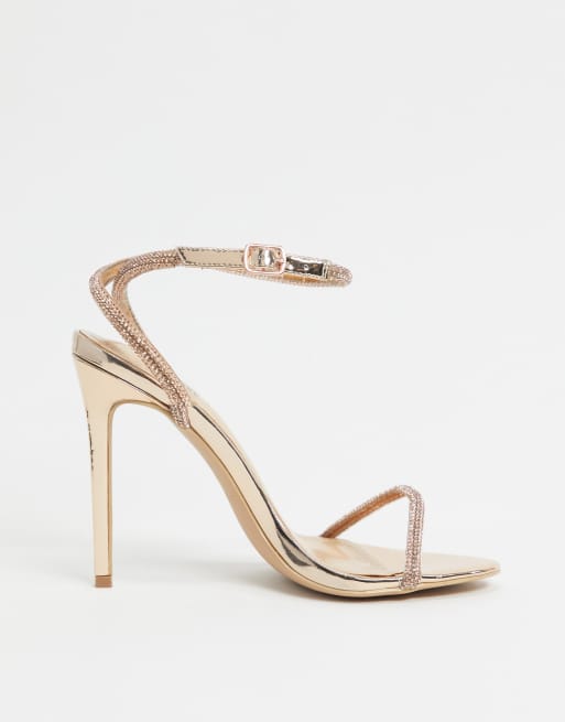 Simmi rose gold heels sale