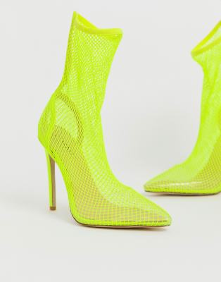 neon yellow shoes