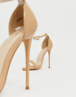 simmi london myra snake block heeled sandals