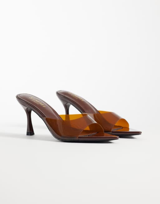SIMMI London - Shona - Mules à talon - Chocolat, 2 de 4