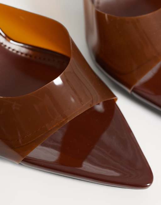 SIMMI London - Shona - Mules à talon - Chocolat, 4 de 4