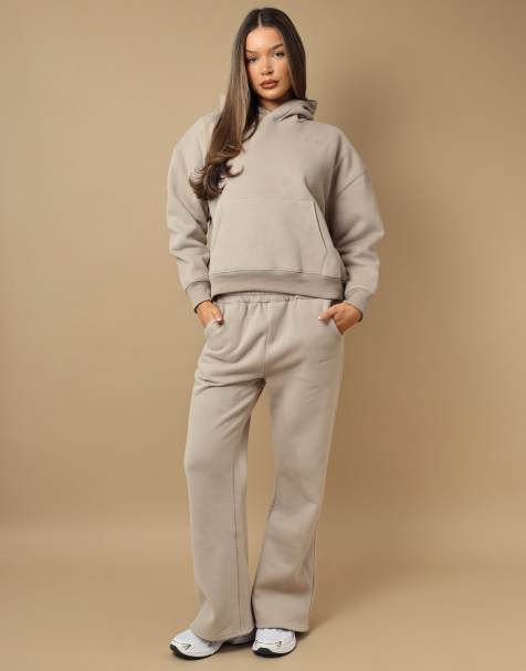 Simmi London simmi studios hoodie & joggers in stone - view 1