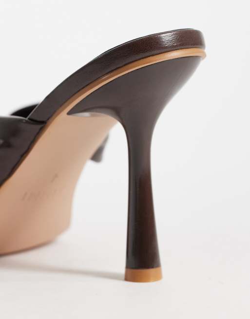 SIMMI London - Solea - Teensandalen met hak in chocoladebruin, 4 van 4