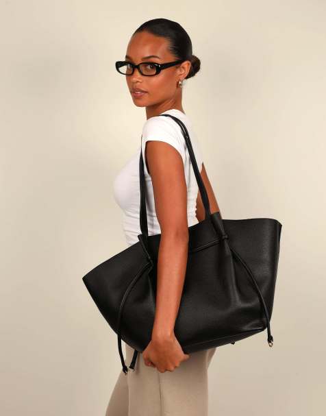 Simmi London Sorayae handbag in black pu - view 1