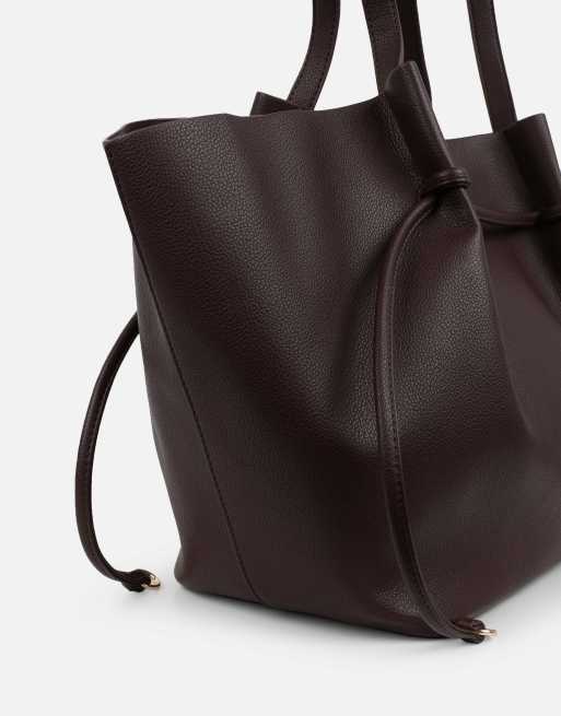 Simmi London Sorayae handbag in brown, 3 of 4