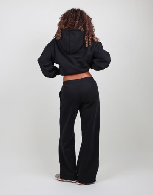 Simmi London Straight leg joggers in black, 4 of 4