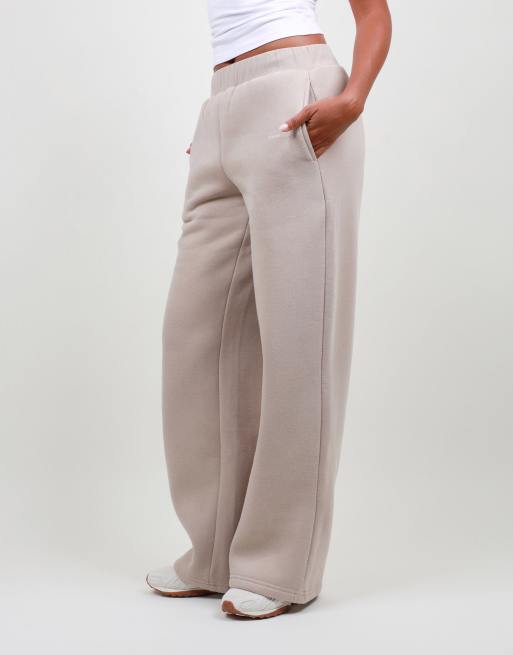 Simmi London Straight leg joggers in stone, 3 of 6