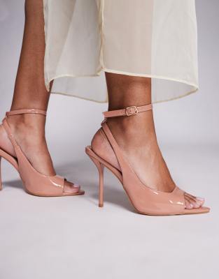 Simmi Shoes Simmi London Theodosia High Heeled Sandals With Tie Detailing