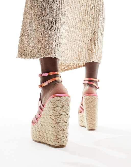 Asos tate high wedges shop