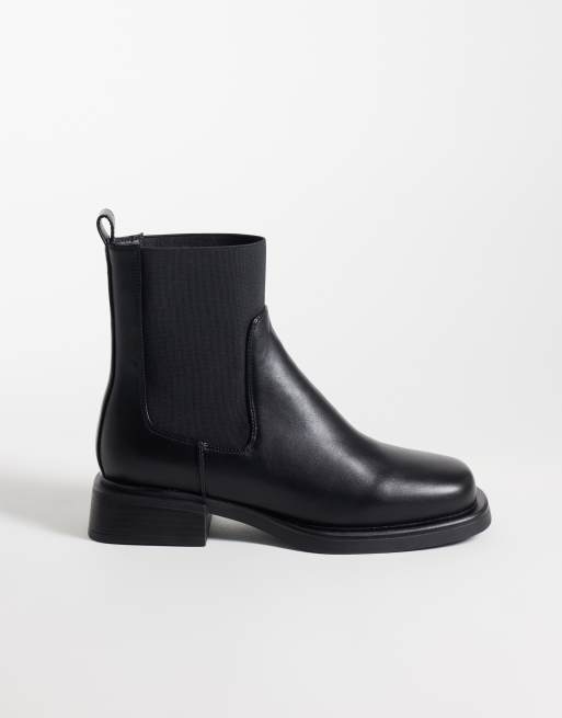 Simmi London Wide Fit - botines negros tipo calcetín de corte ancho Duff, 1 de 4