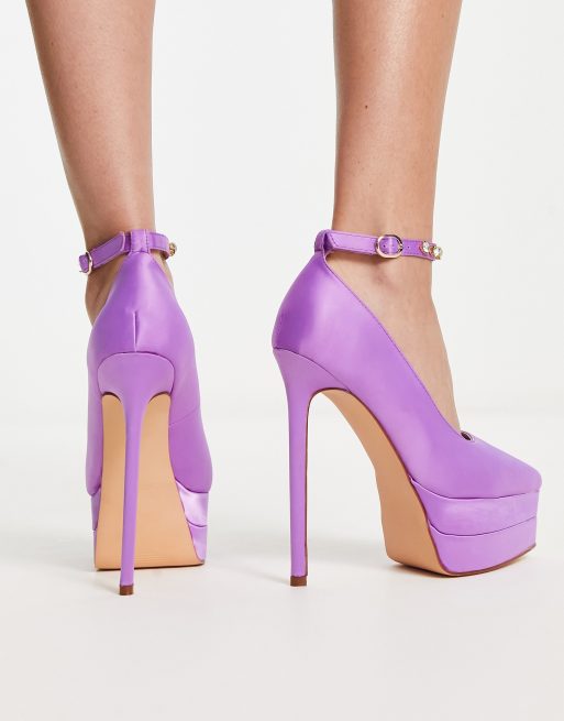 Fuschia best sale platform heels