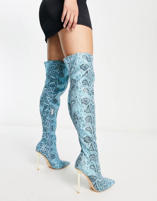 Simmi hot sale snakeskin boots