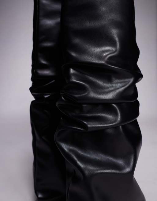 Bottines Simmi Alma Noires En Lycra - Taille US 9 (femme) - Neuf Avec Emballage - Bout Ouvert