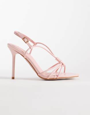 Simmi London Wide Fit Nina strappy heeled sandals 