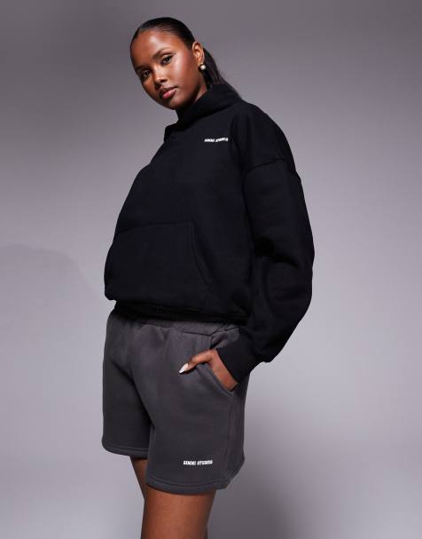 Simmi London Winslow essentials shorts in slate - view 1