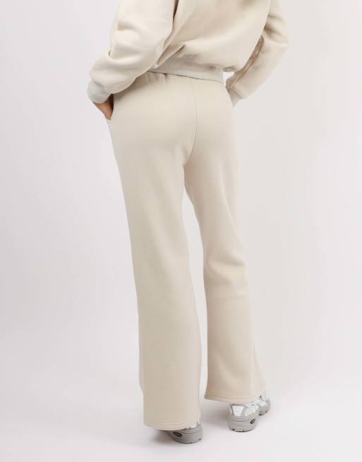 Simmi London X mia khan maddie essentials flared joggers in lt beige, 3 of 4