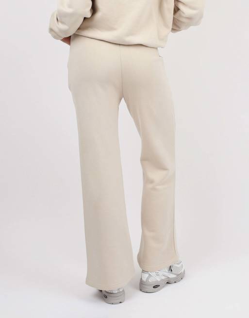 Simmi London X mia khan milan flared joggers in beige, 4 of 4
