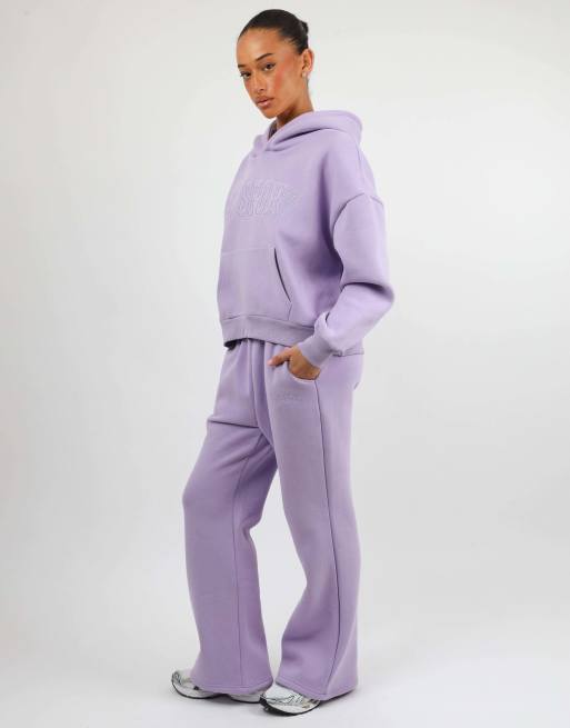 Simmi London X mia khan sport tracksuit in lilac, 2 of 3