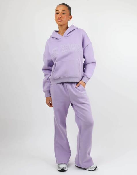Simmi London X mia khan sport tracksuit in lilac - view 1
