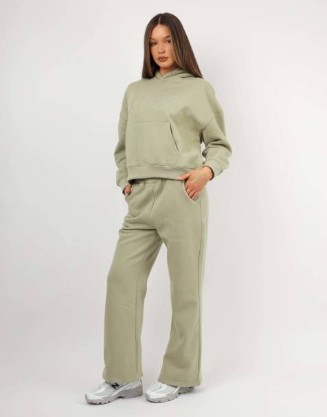 Simmi London X mia khan sport tracksuit in sage - view 1
