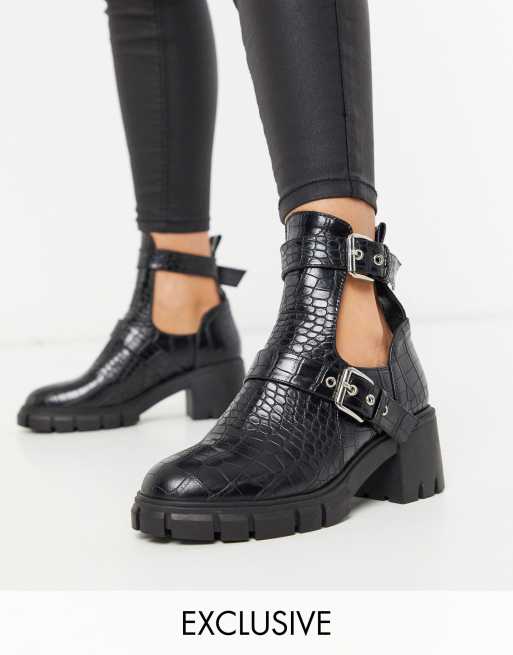 Cut out boots on sale asos