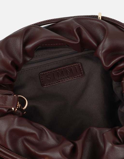 Simmi London Zephyra handbag in brown, 4 of 4