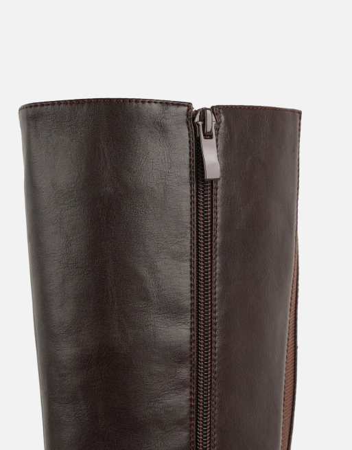 SIMMI Shoes Cayman high boots in brown, 3 of 4