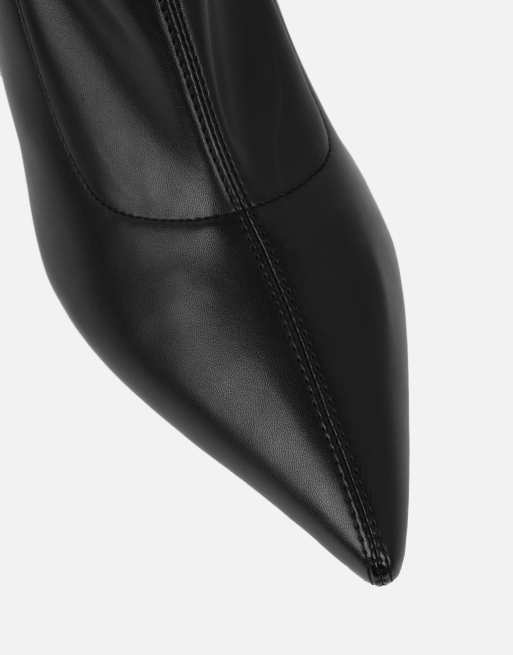 SIMMI Shoes Daniella boots in black leather, 4 of 4